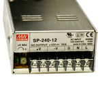 MEAN WELL SP-240-12 Switching Power Supply (Output 12Volts, 20Amps)