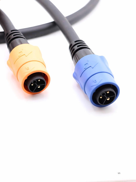 Waterproof Power connector with 3*2.5mm cable (Replacement for Unilumin LED panel jumper cable)